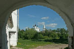 Александровский монастырь в Суздале. Общий вид