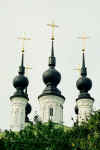 Купола Цареконстантиновской церкви в Суздале