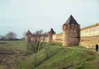 Стены Спасо-Евфимиева монастыря в Суздале